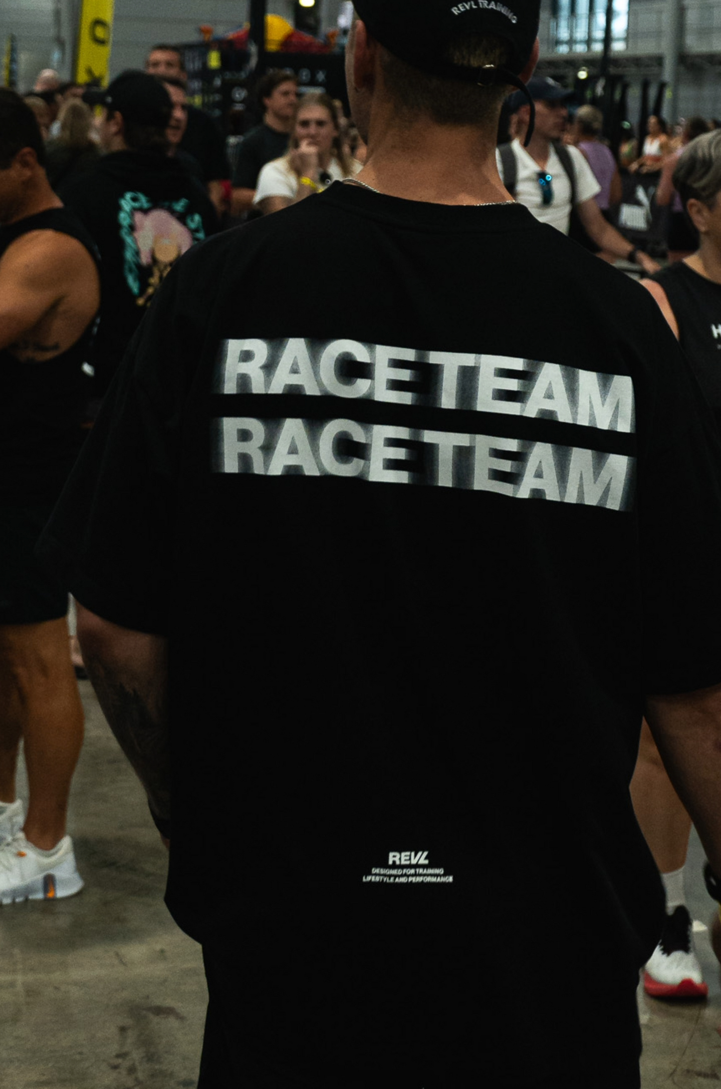 Race Team Tee Black