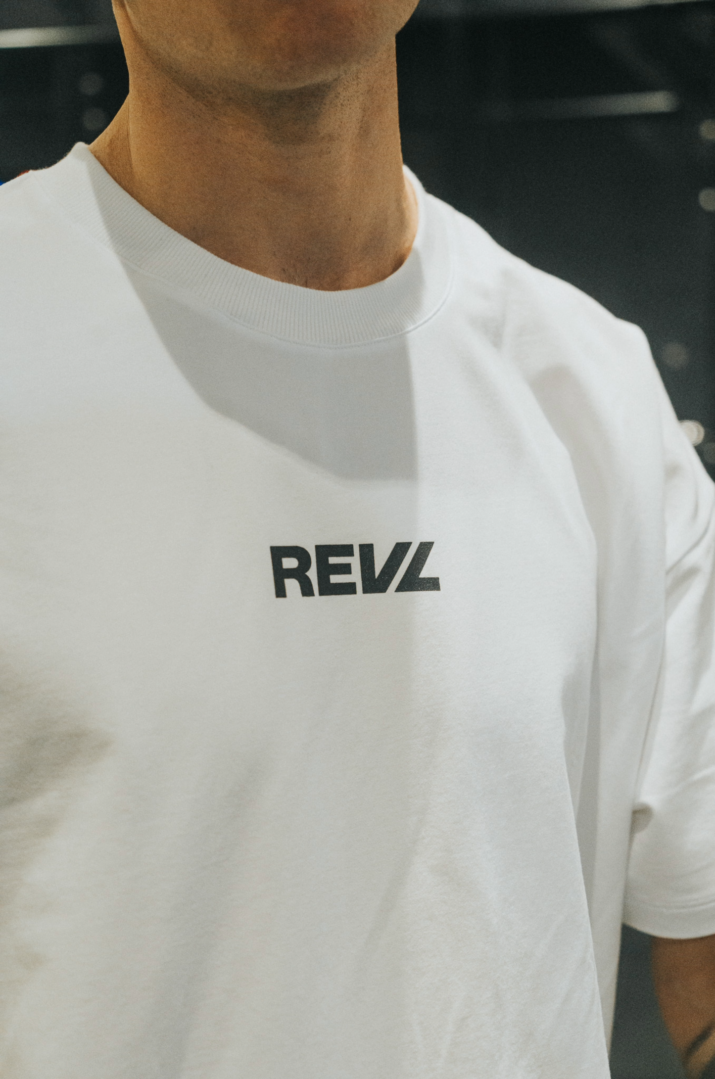 REVL Race Team Tee White