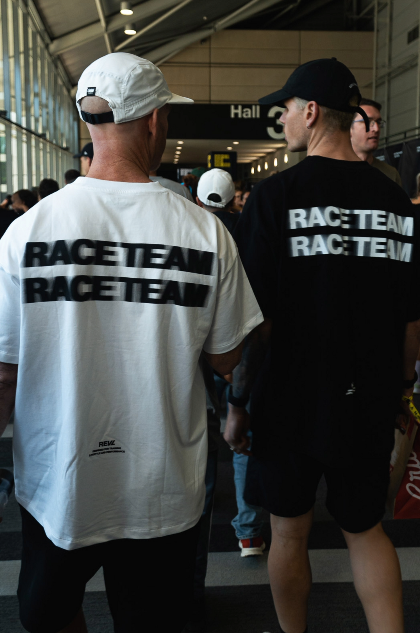 REVL Race Team Tee White